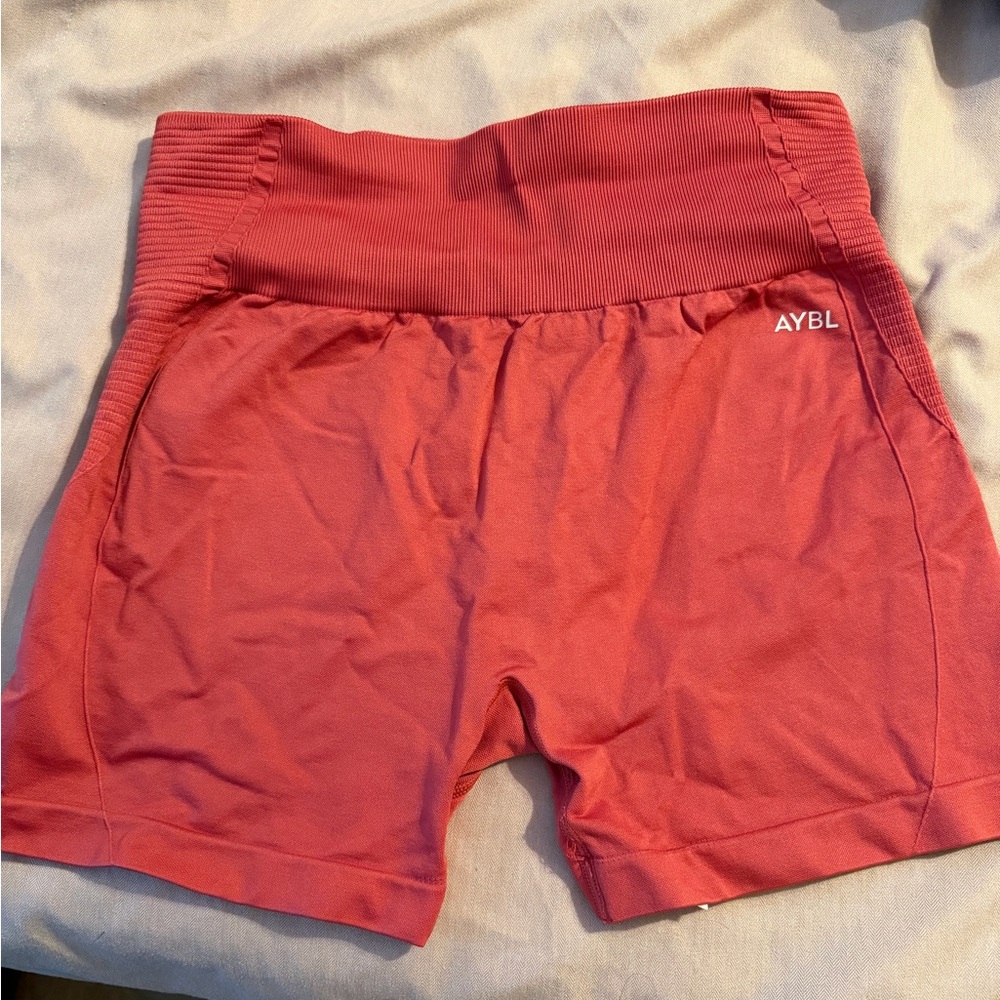 AYBL Women's Athletic Coral Pink Shorts
